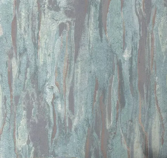 Papier peint floral grand format en relief profond, feuilles dorées, style tropical, imperméable et anti-moisissure