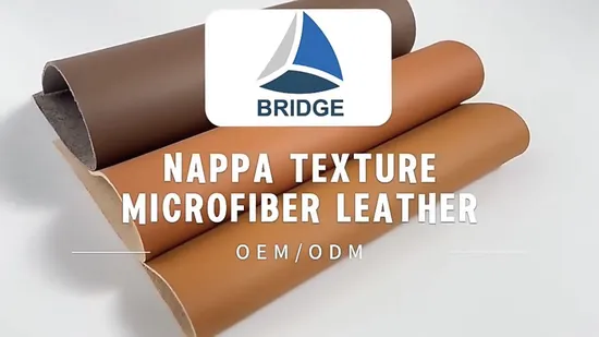 Cuir synthétique microfibre, matériau écologique alternatif pour le revêtement des sièges de voiture