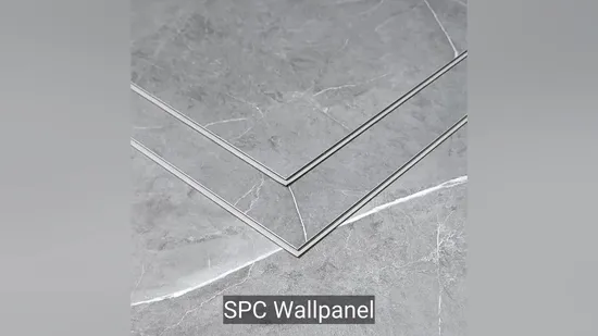 Panneau mural en PVC durable de haute qualité pour la rénovation de salles de bains modernes. Serrure Valinge