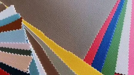 Nouveau modèle de tissu en cuir véritable pour canapés, revêtement en cuir PVC souple