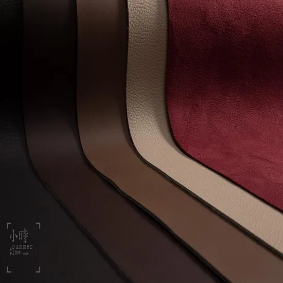 Huafon Good Leathers Cuir synthétique souple pleine fleur pour sandales, chaussures et sacs