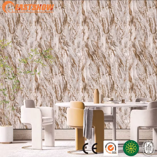 Papier peint PVC de haute qualité 53 cm, décoration d'intérieur, chambre d'hôtel, motif marbre, rouleaux de papier peint