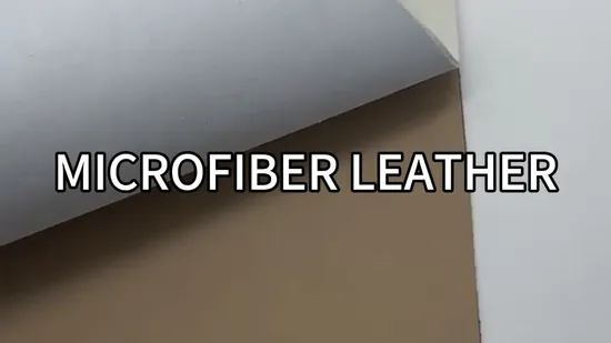 Cuir microfibre imitation cuir Yangbuck synthétique PU cuir artificiel pour chaussures