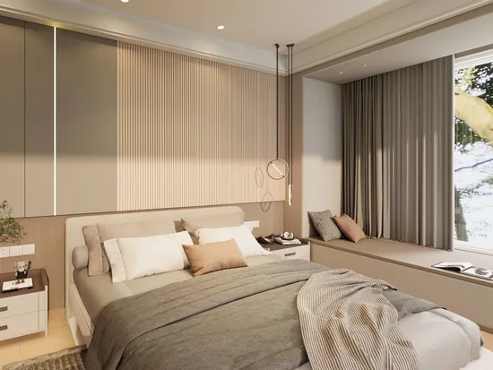 Panneau mural décoratif intérieur 3D en bois composite PVC WPC pour décoration intérieure